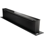 Elica PANDORA-BLK 84 cm Downdraft Cooker Hood - Black / Black Glass - For Ducted/Recirculating Ventilation