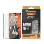 PanzerGlass iPhone 15 Plus Skärmskydd Re:fresh Ultra-Wide Fit EasyAligner
