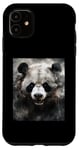 Coque pour iPhone 11 Illustration portrait animal panda