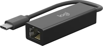 Logi USB-C-to-Ethernet Adapter - GRAPHITE WW-9004 - USB-C-TO-ETHERNET ADAPTER