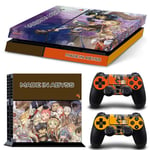 Kit De Autocollants Skin Decal Pour Console De Jeu Ps4 Corps Entier Manette One Piece, T1tn-Ps4-7420