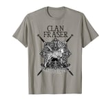 Scottish Outlander Clan T-Shirt Je Suis Prest Black Print T-Shirt