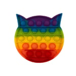 Pop It Fidget - rainbow Cat