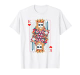 King Of Hearts Matching Couple Valentines King of Hearts T-Shirt