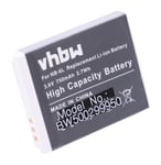 vhbw Batterie Li-Ion 750mAh (3.6V) pour caméra Canon PowerShot SX530HS, SX530 HS, SX610HS, SX610 HS, SX710HS, SX710 HS