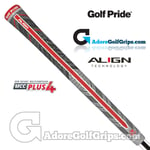 Golf Pride New Decade Multi Compound MCC Plus 4 ALIGN Standard Grips - Grey x 13