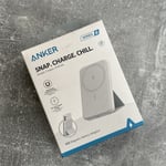 ANKER MAGNETIC WIRELESS POWER BANK PORTABLE CHARGER MAGSAFE MAG GO WHITE