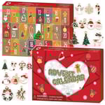 B60b Adventskalender För Barn Figuriner Hängen