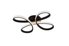 Trio Lighting - Fly 40cm - Takplafond - Svart