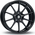 Sparco Assetto Gara Matt Black 8x18 5/100 ET48 B63.4 - Aluminiumfälgar