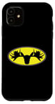Coque pour iPhone 11 Bull Moose Logo Minnesota Michigan Canada Maine Terre-Neuve