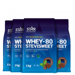 Whey-80 SteviSweet Mix&Match, 4 kg