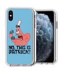 RARILAF iPhone SE 2020/7/8 Case Shockproof Transparent Soft-Flexible TPU Ultra-Thin Cover for Apple iPhone SE 2020/7/8 4.7 inch (Sponge No, This is Patrick!)