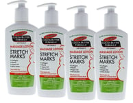 Palmers Massage Lotion for Stretch Marks - 250ml, Pack 4