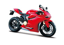 Maisto M32704 Ducati 1199 Panigale Motorbike Motorcycle Model, Red, Small
