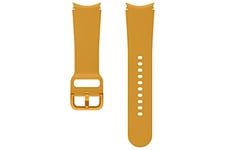 Samsung Watch Strap Sport Band (FKM) - Official Samsung Watch Strap - 20mm - S/M - Mustard