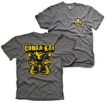 Hybris Cobra Kai Kickback T-Shirt (DarkGrey,XL)
