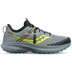 Saucony Ride 15 TR - Chaussures trail homme Fossil / Citron 46.5