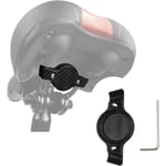 Airtag Cykelställ Airtag Silikonfodral GPS-spårare Cykel Bärbar Anti-förlustspårare Airtags Cykelsadel/Hund/Katt Tillbehör Stöldskydd Svart
