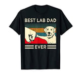 Mens Best Labrador Retriever Papa Lab dog lover gift T-Shirt
