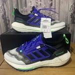 ADIDAS ULTRABOOST 21 GORE-TEX MENS SZ UK 8 EUR 42 US8.5 BLUE/WHITE/BLACK  S23700