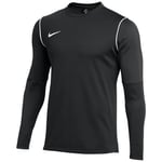 Nike Park20 Crew Top Sweatshirt Homme, Black/White/White, FR : L (Taille Fabricant : L)