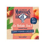 Le Petit Marseillais Le Solide 3 en 1 Lavant Purifiant – Peche Nectarine