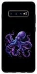 Coque pour Galaxy S10+ Pieuvre mystique art abstrait tentacules idée créative