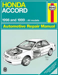 Haynes Publishing - Honda Accord (1998-2002) Repair Manual (USA) Bok