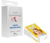 HP Sprocket Photo Printer black Yaha Zink Papir 50x76mm 50stk, tilsvarer HP 1DE37A Y70001 (Kan sendes i brev) 50212628