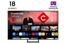 Samsung TV Crystal UHD 55" DU8575 2024, 4K, Smart TV