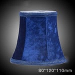 Lampskärm i Tyg med Klämma Blå blue