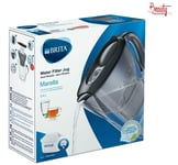 BRITA Marella Cool MAXTRA+ Plus 2.4L Water Filter Fridge Jug +Cartridge Graphite