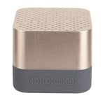 GALIMAXIA Bluetooth Haut-Parleur Titulaire TWS série Carte FM Caisson de Basses sans Fil Bluetooth extérieure Petit Haut-Parleur Portable Vous Apporter Une Excellente expérience (Color : Gold)
