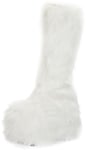 Ellie Shoes Bottines Chelsea 500 Fuzz pour femme, Blanc., 37 EU