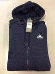 Adidas Originals Fleece Full-Zip Hoodie Mens Tracksuit Tops Jacket, Small 