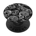 PopSockets Skull Pop Socket for Phone Halloween PopSockets Skull PopSockets Swappable PopGrip