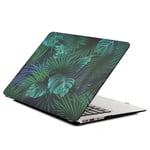 MacBook Air 13 Case - Hard Case Jungle Design - Green / Blue