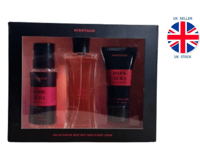 Scentalis Dark Aura Women's Perfume Gift Set Eau De Parfum Body Mist & Lotion