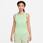 Nike Dri-FIT Advanced Aeroswift Singlet Dam L Grön - Perfekt för löpning med hög andningsförmåga och komfort