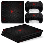 Kit De Autocollants Skin Decal Pour Console De Jeu Ps4 Pro Corps Entier One Piece Horizon, T1tn-P4pro-1404