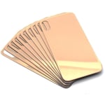 10x Rear Panel For Apple iPhone XS Max Replacement Back Glass Shell Camera Gold