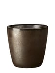 Raw Metallic Brown - Single Wall Mug Home Tableware Cups & Mugs Coffee Cups Brown Aida