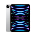 iPad Pro 4e génération 11 Puce M2 (2022), 128 Go - WiFi + Cellular 5G - Argent - Neuf