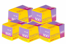 Kodak Portra 800 Colour Negative Film - pack of 5