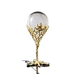 Guld Kristallboll Dekoration, Elegant Metalldesign, Samtida Stil,Guld - F, visas på bilden