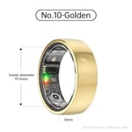 Smart Ring R1000 – Sömnmonitor, Bluetooth 5.0, Blodsyremätare Guld 10