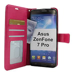 Crazy Horse Wallet Asus ZenFone 7 Pro (ZS671KS) (Hotpink)