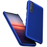 db11 cookaR Case Compatible with Sony Xperia 1 III Case,Ultra Thin with Durable Hard Plastic, Anti-Slip Matt Finish Protective Back Cover for Xperia 1 III Smartphone （Blue）