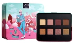 NYX Professional Makeup Whipped Wonderland Eyeshadow Palette 03 8 Shades Tin Box